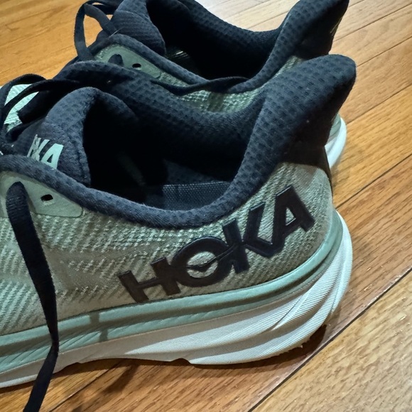 Hoka Mint and Black Athletic Shoes - Picture 5 of 11
